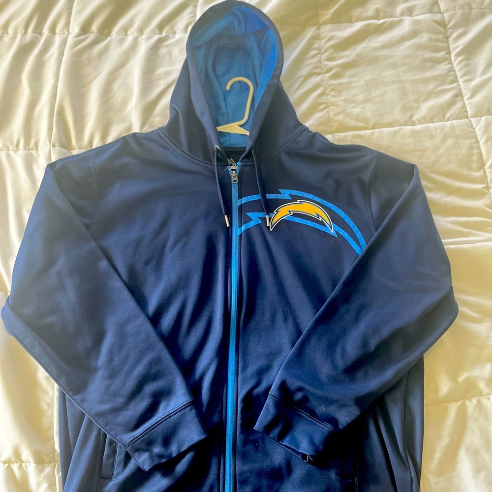 L.A. Chargers Zip up Hoodie